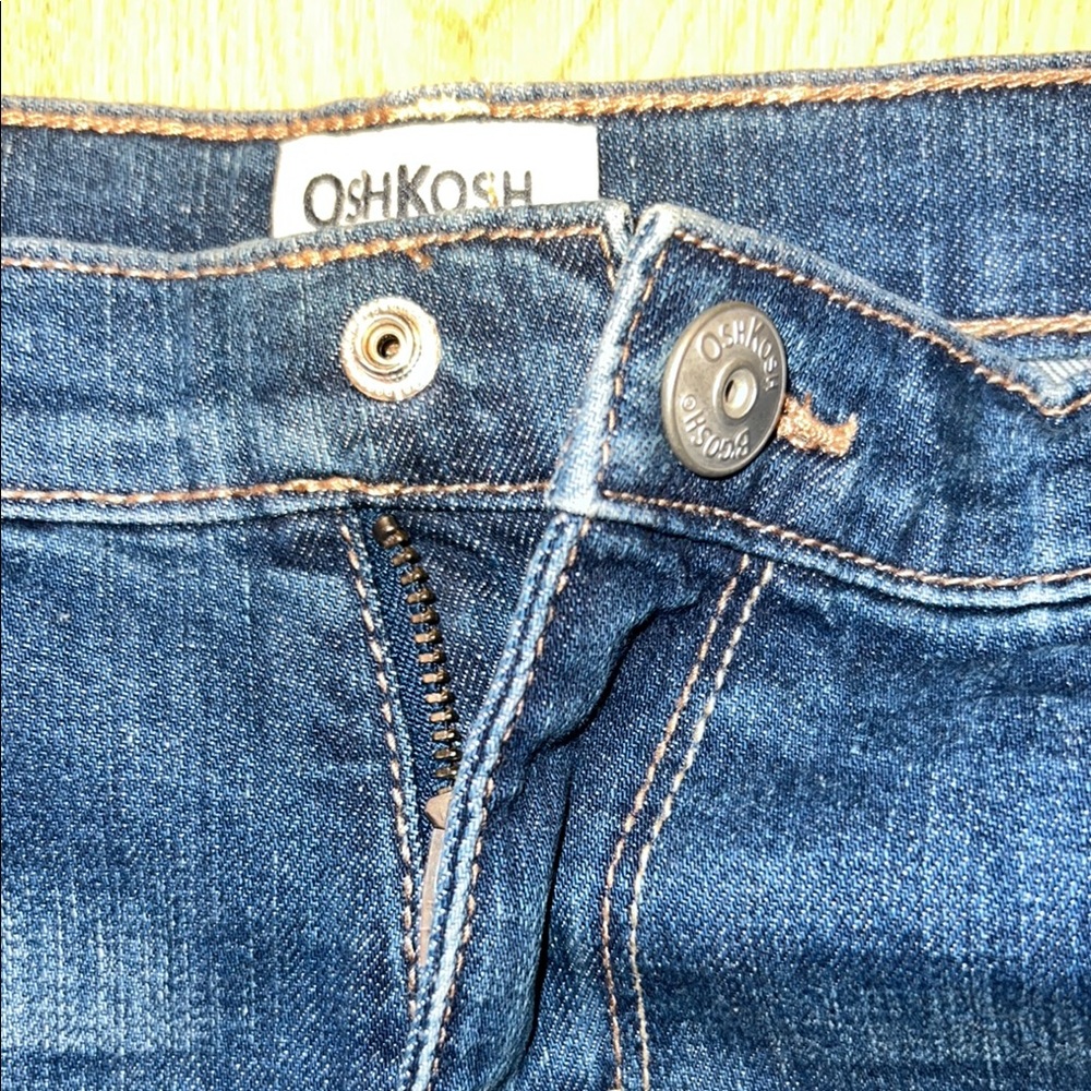 NWT - OshKosh B'gosh Blue Denim Shorts - Picture 3 of 8